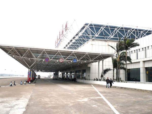 奎屯汽车站网架实例
